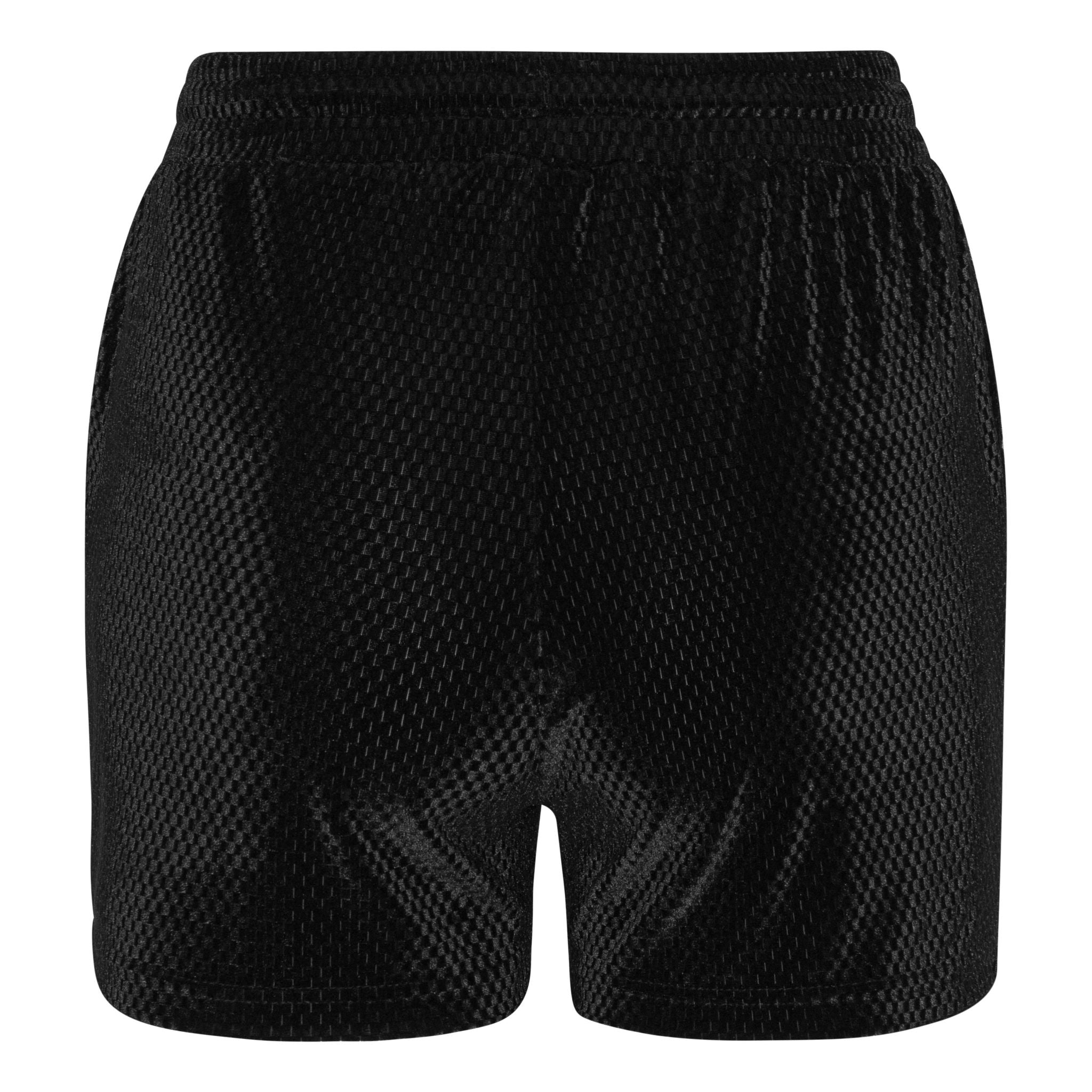 Velourmönstrade shorts